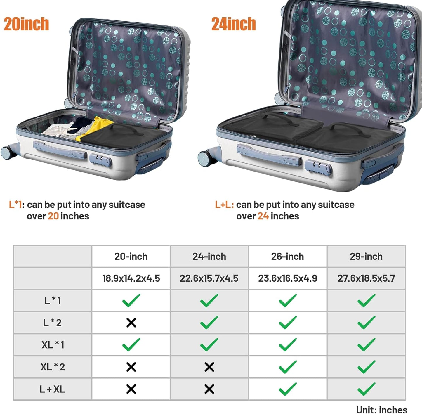 TravelPalz Portable Hanging Travel Shelves 